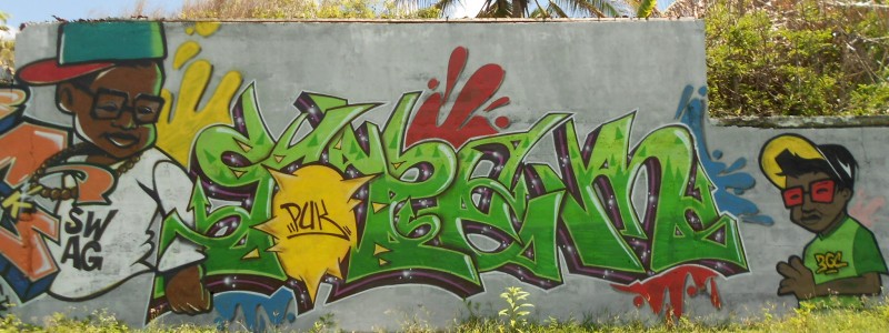 Street art Guadeloupe, Le Moule